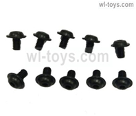 JLB Racing 11101 Parts-SW011 JLB PwM2.5X4mm-10pcs ,JLB Racing 1:10 CHEETAH RC Truck Spare Parts Replacement Accessories,11101 1:10 Scale Brushless RC Racing Car Parts
